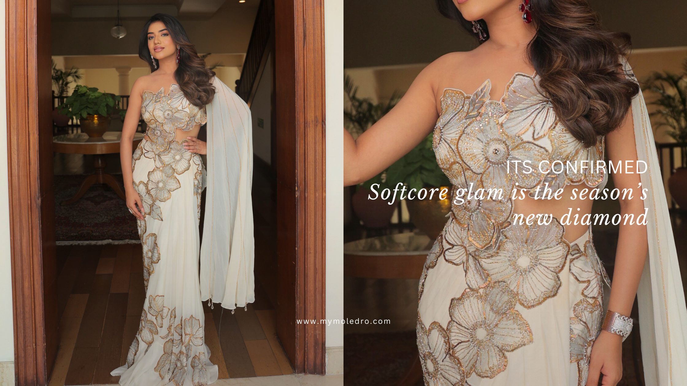 It’s confirmed: Softcore glam is the season’s new diamond