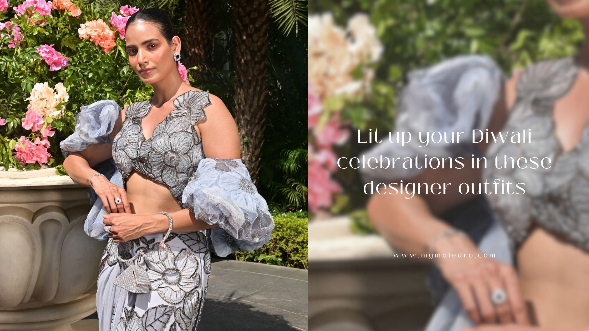 Lit up your Diwali celebrations in these designer outfits