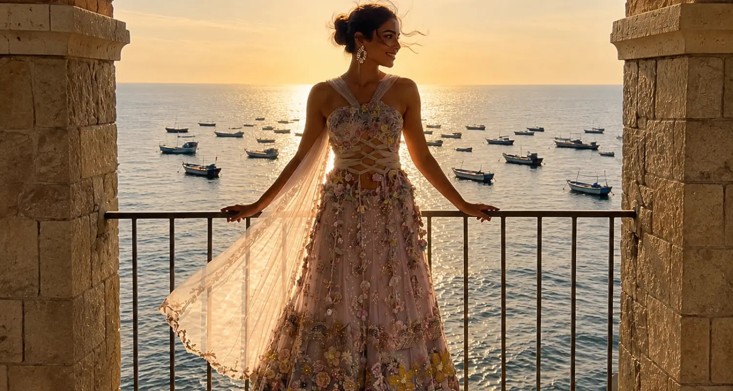 Indian Embroidered Dresses for Women