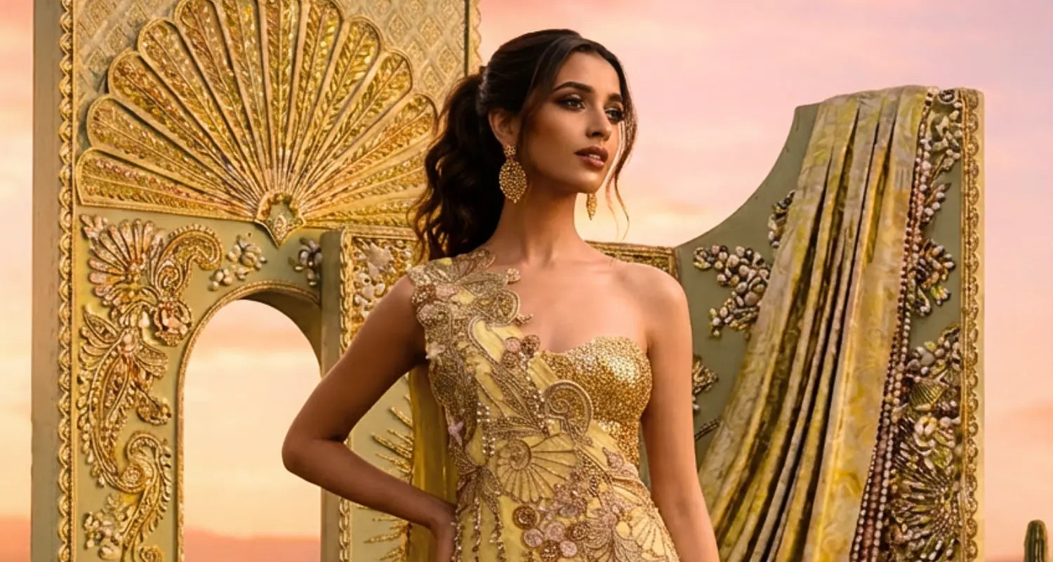 indo western dress for women​