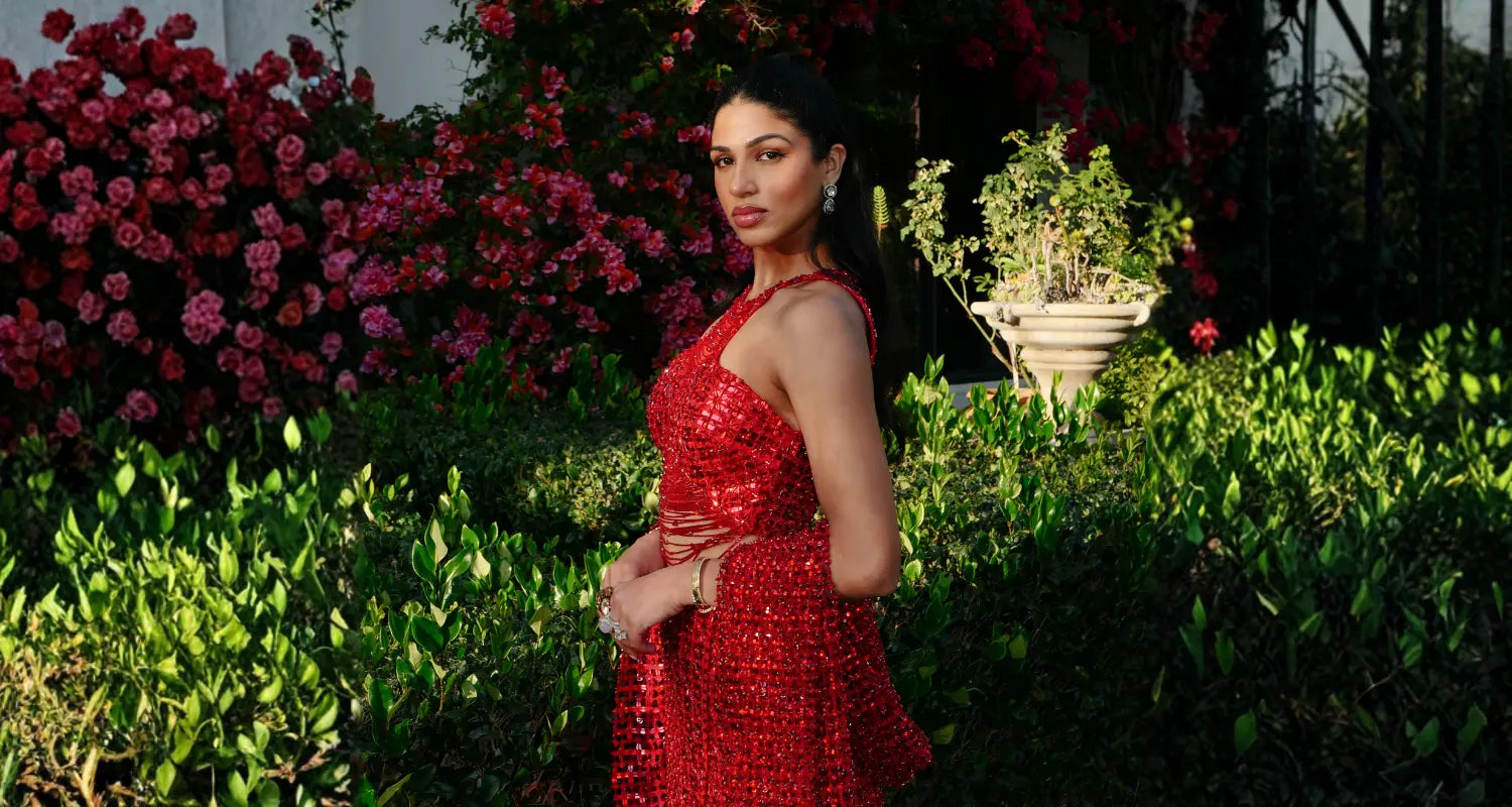 draped saree gown