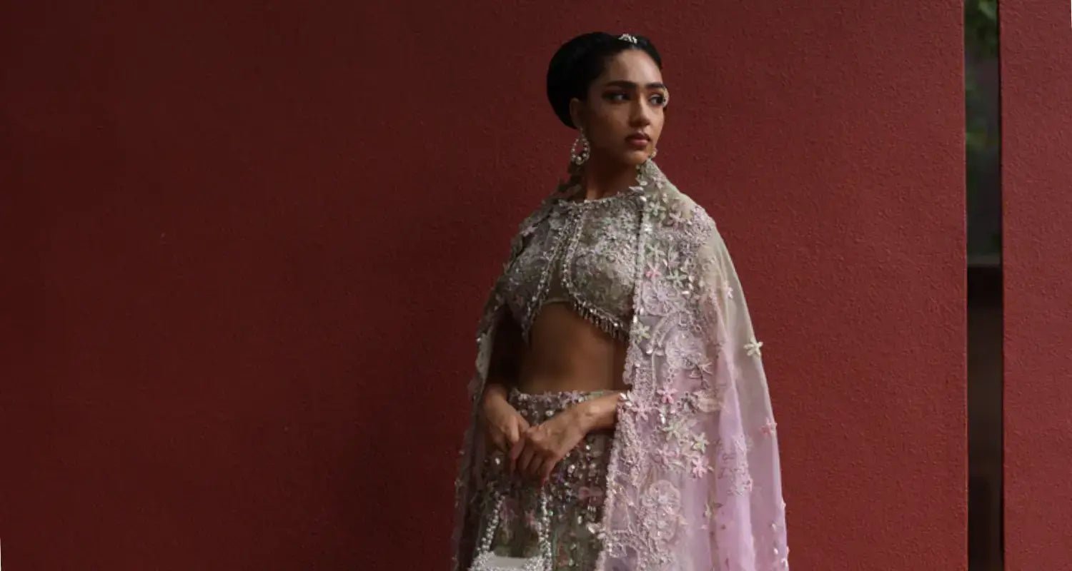 traditional lehenga blouse design