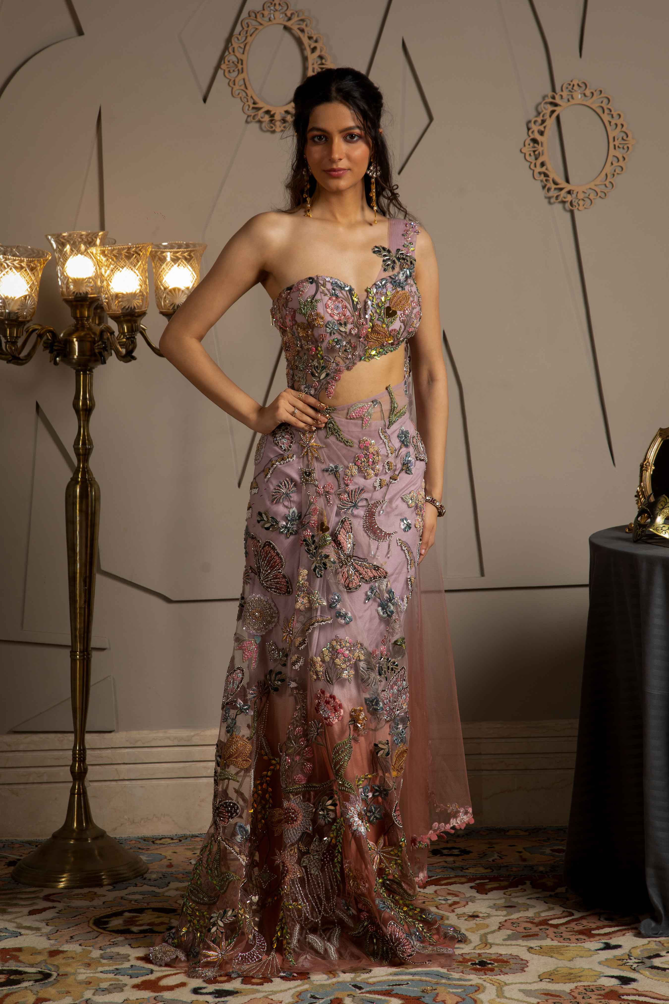 Elysia Pre Draped Dress