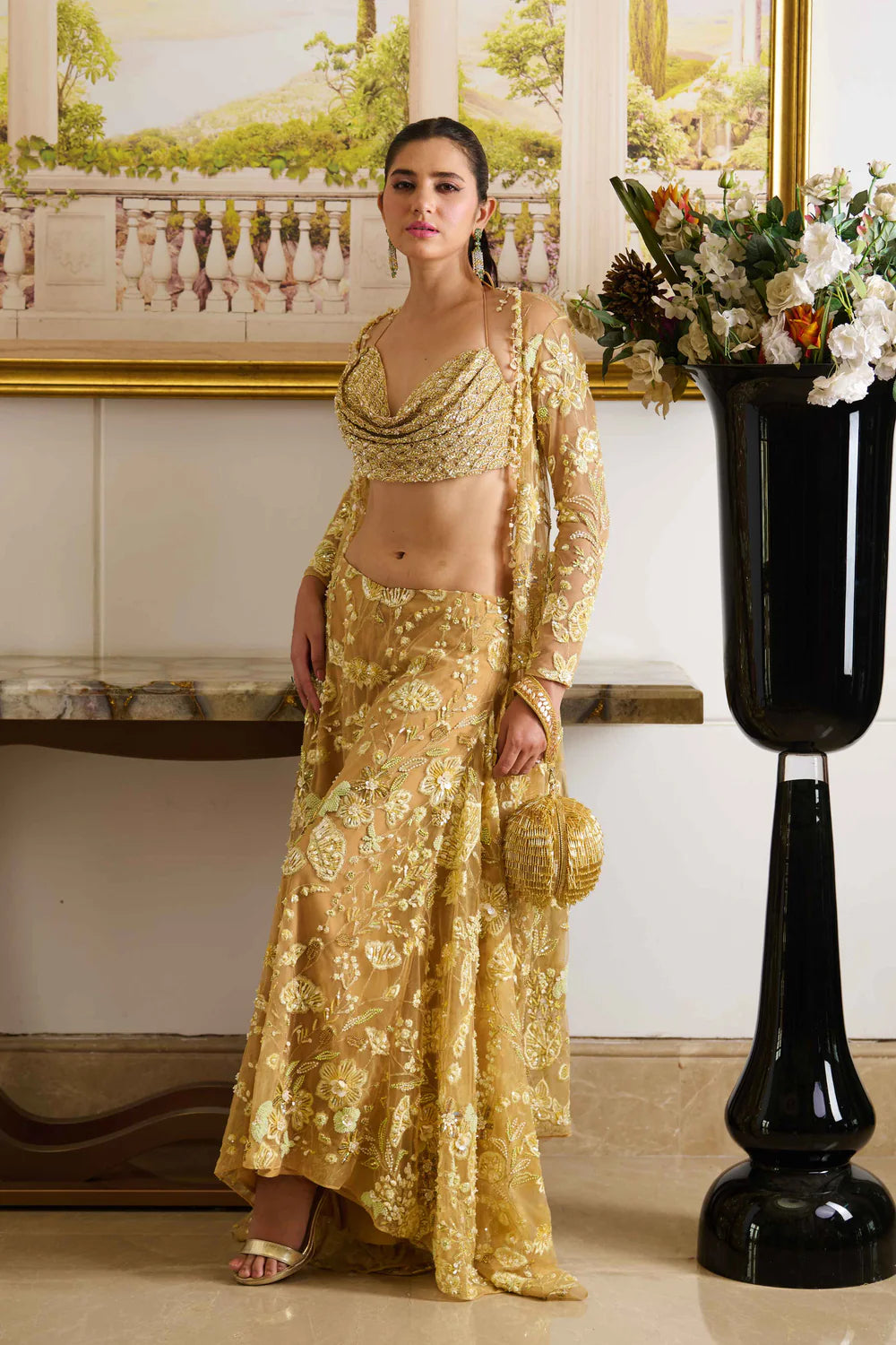 Perla floral co ord set​