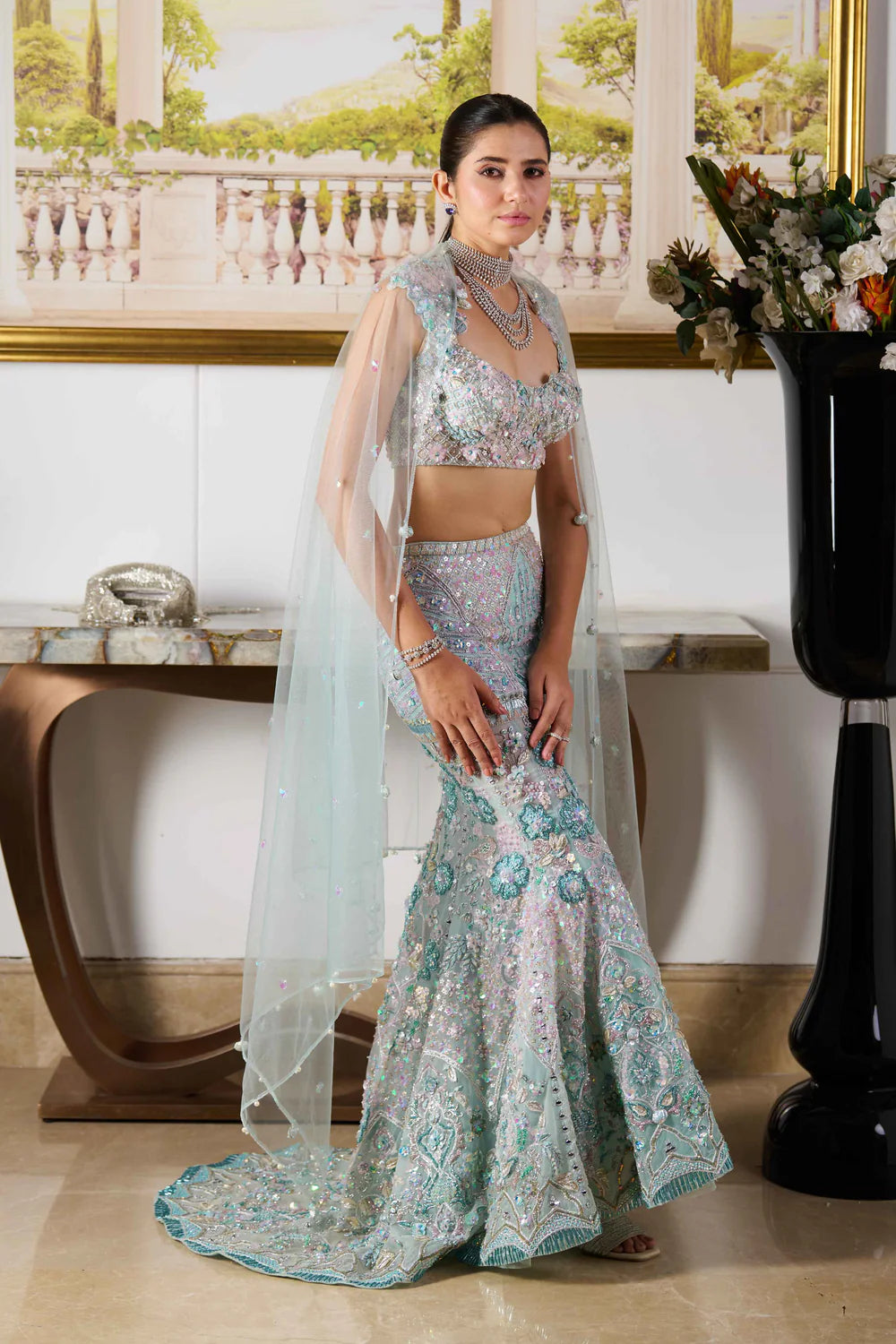 Daria latest designer lehenga set