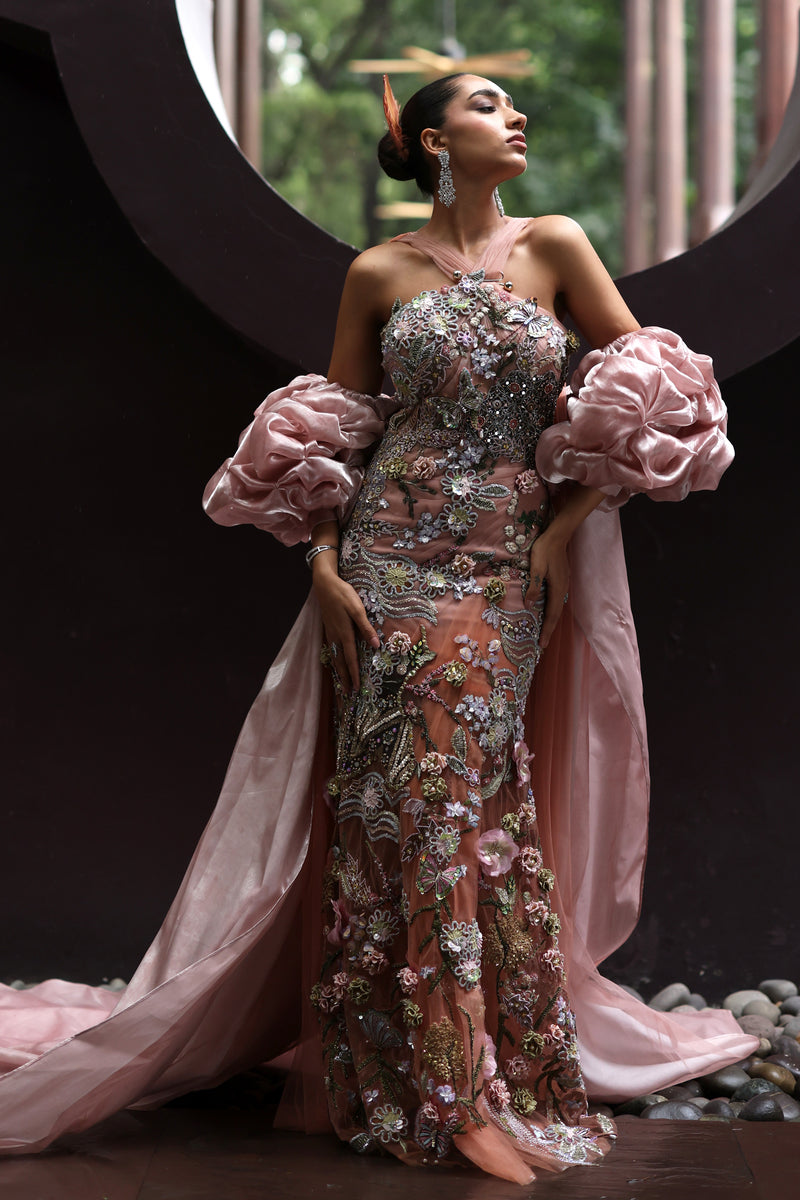 Gardenia Draped Dress