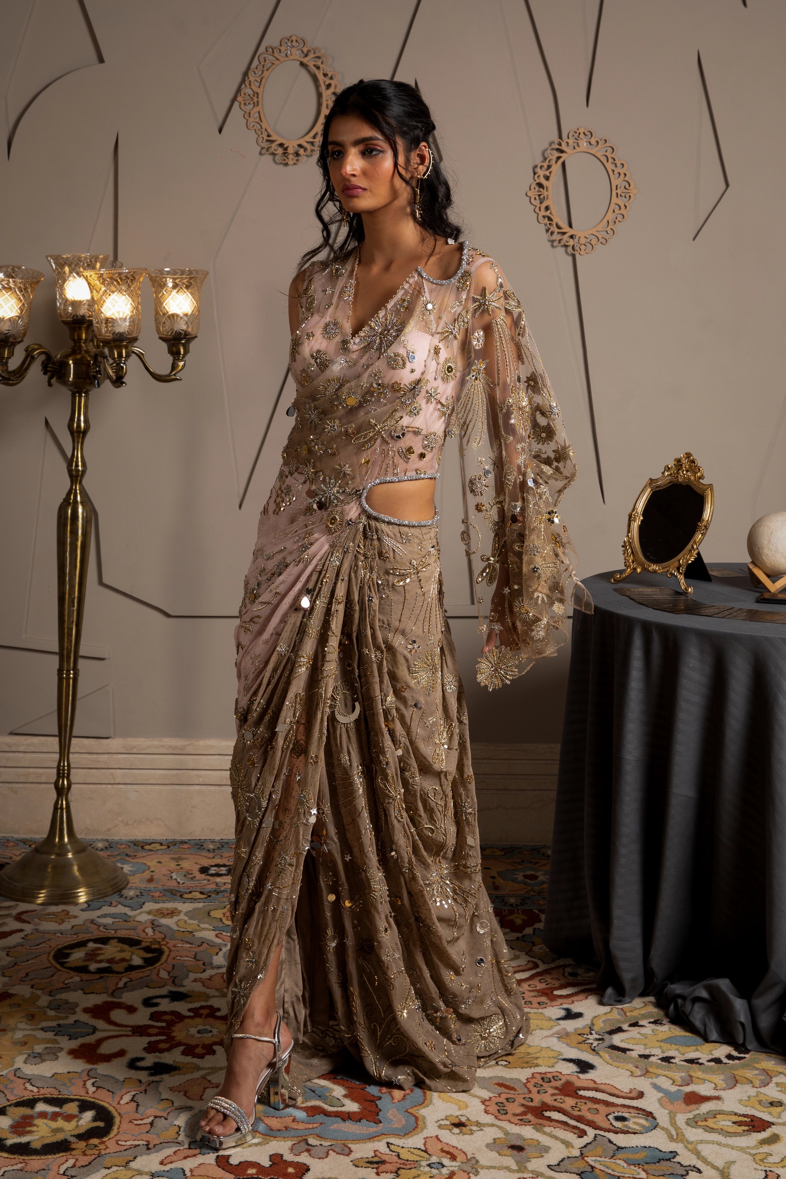 semi stitched kafta designer dresses