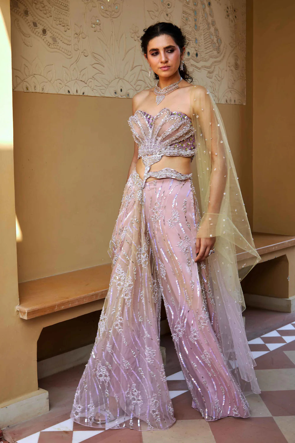 Nirvi designer co-ord set