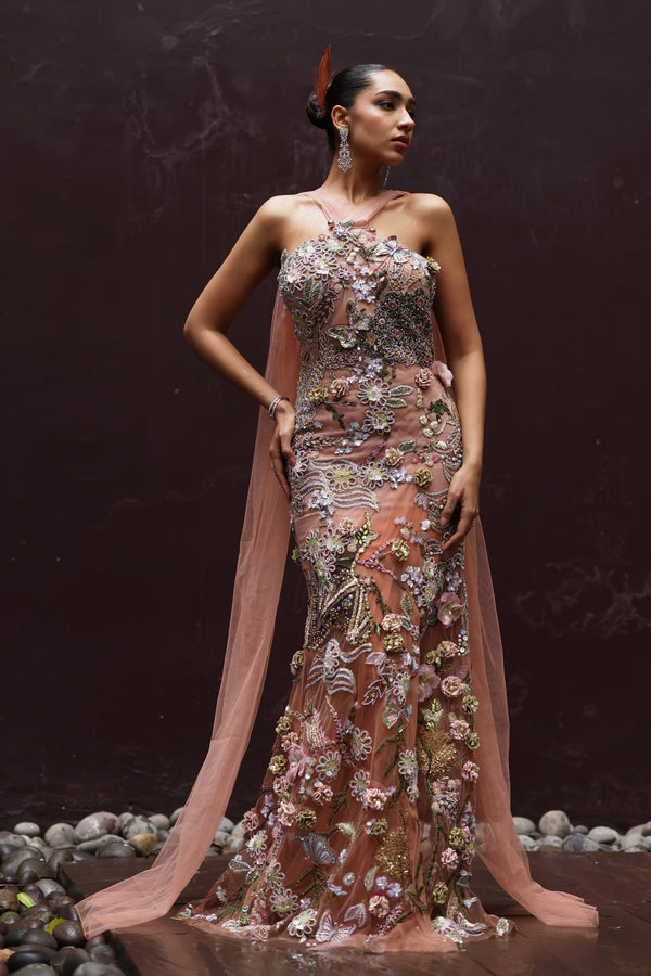 Gardenia Draped Dress