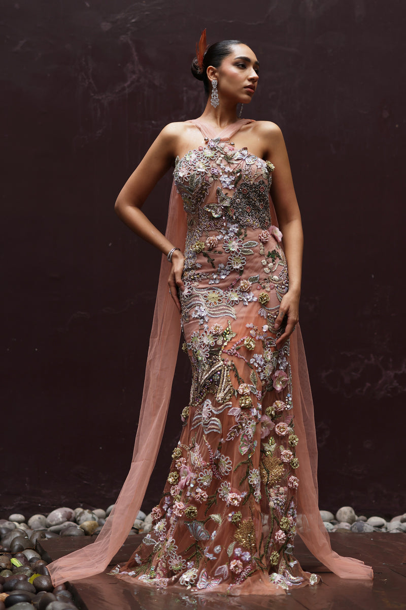 Gardenia Draped Dress