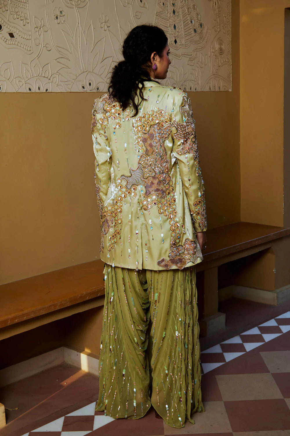 semi stitched co-ord set