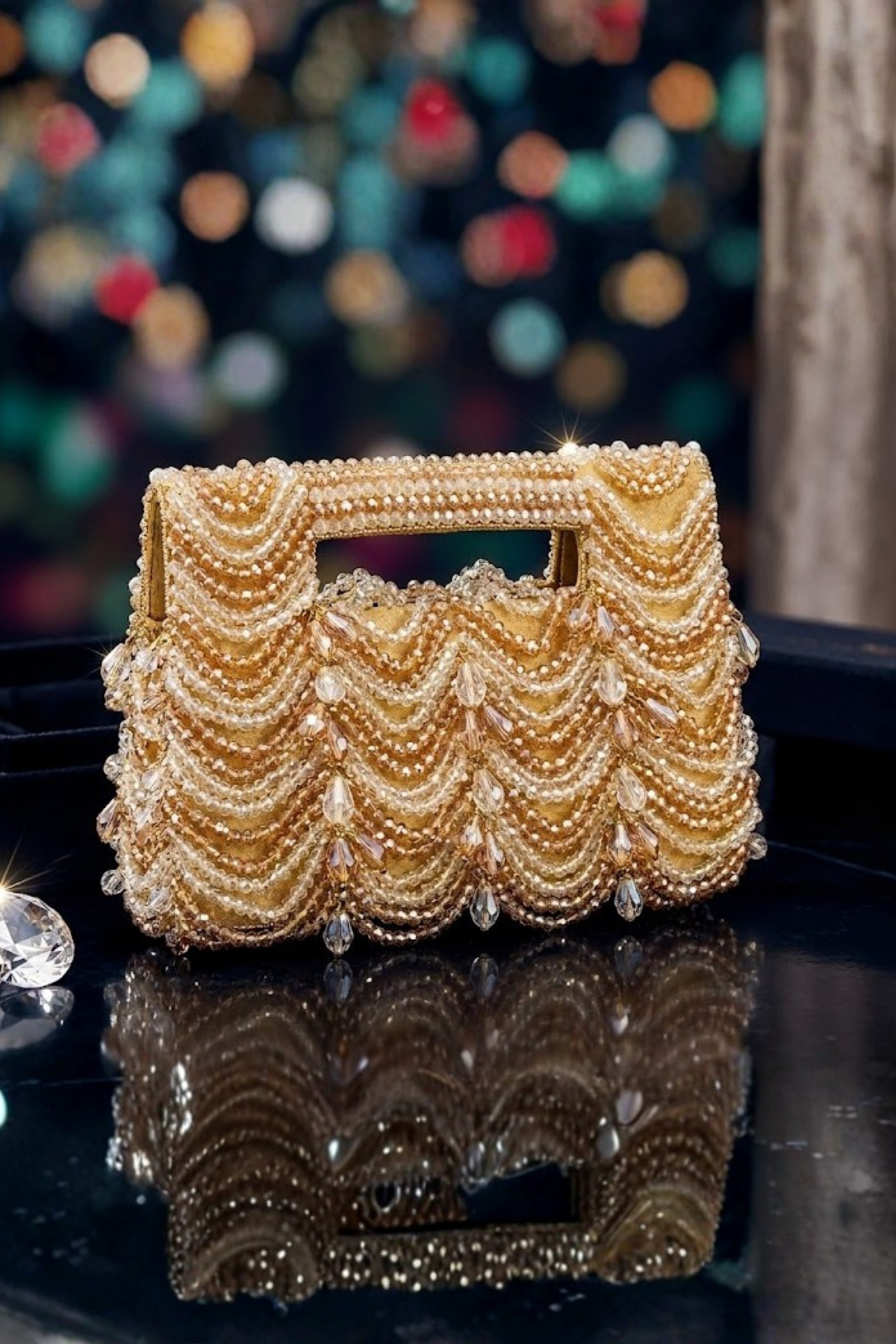 Aurelia Beadwork Tote