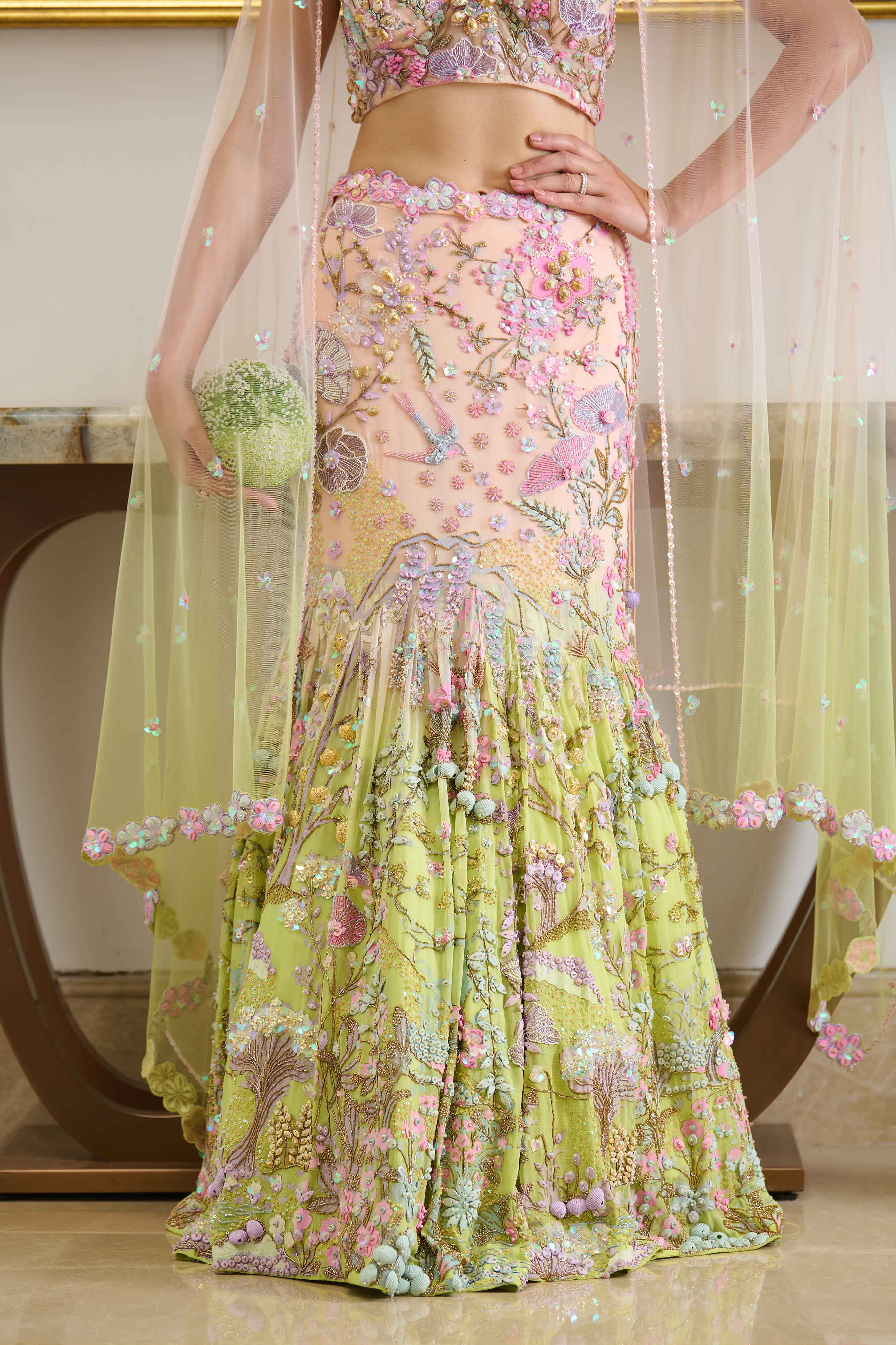 Marina lehenga choli set