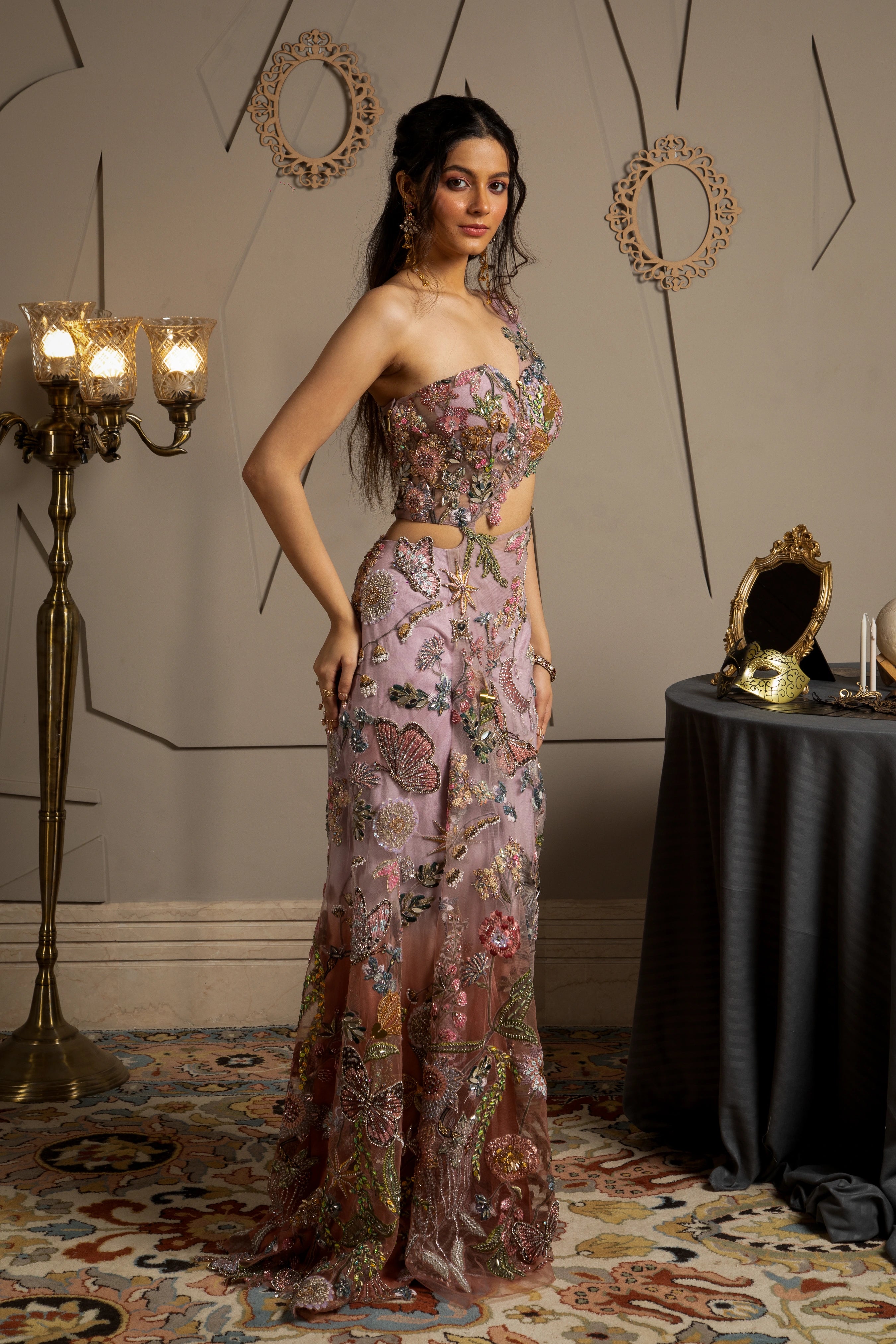 Elysia draped dresses for wedding 