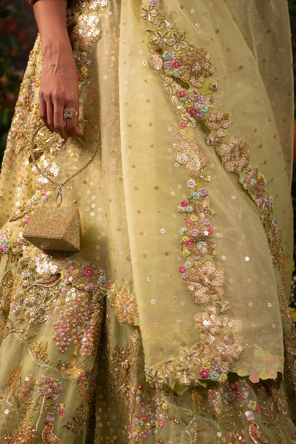 Pariza lehenga with blouse designs