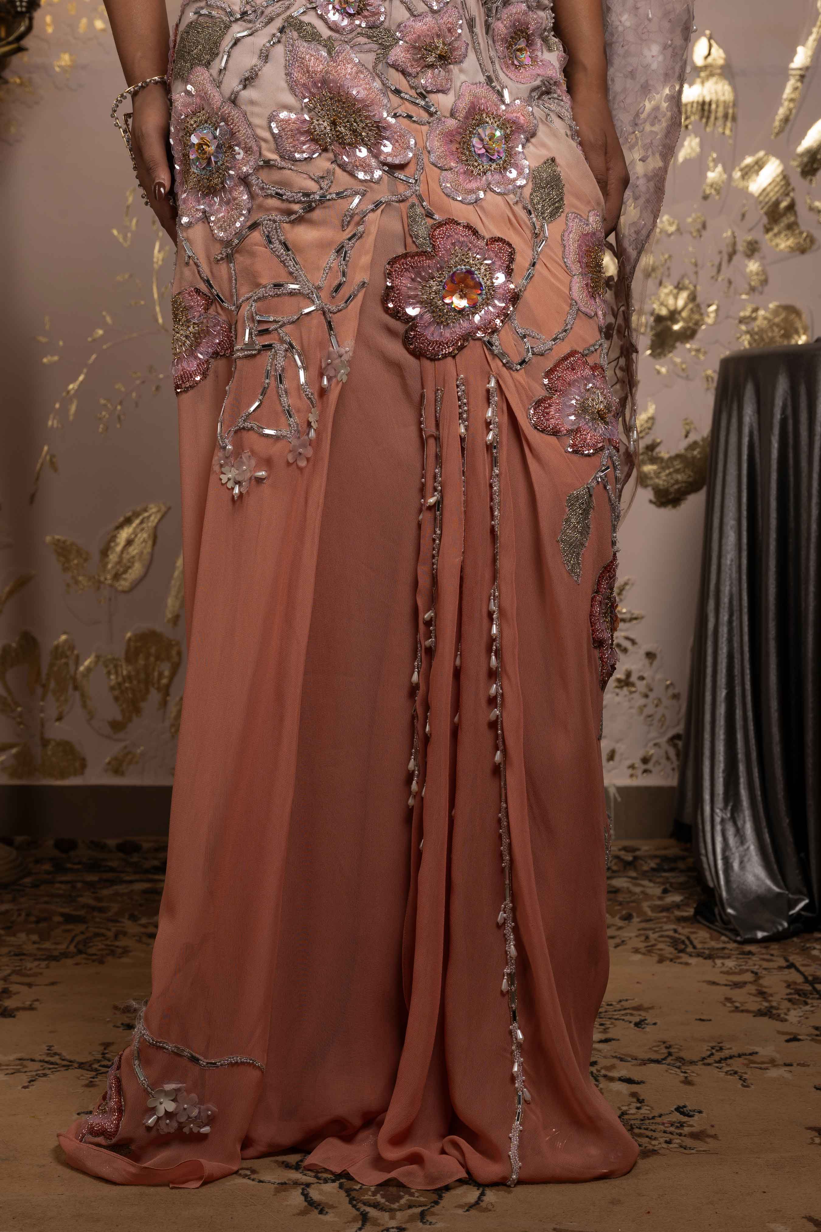 Pansy Pre Draped Saree