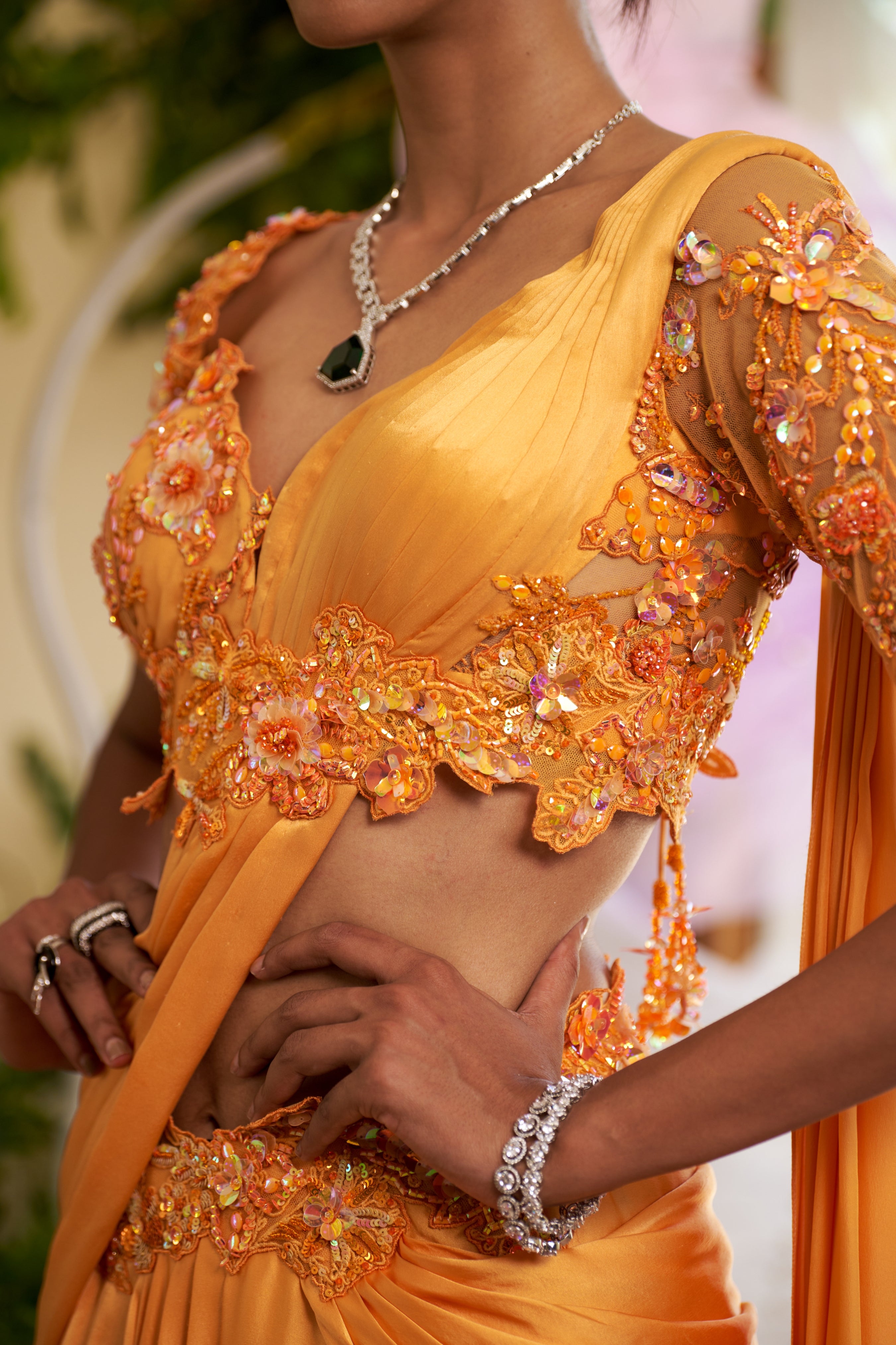 Shop Designer Pre Stitched Sarees for Women