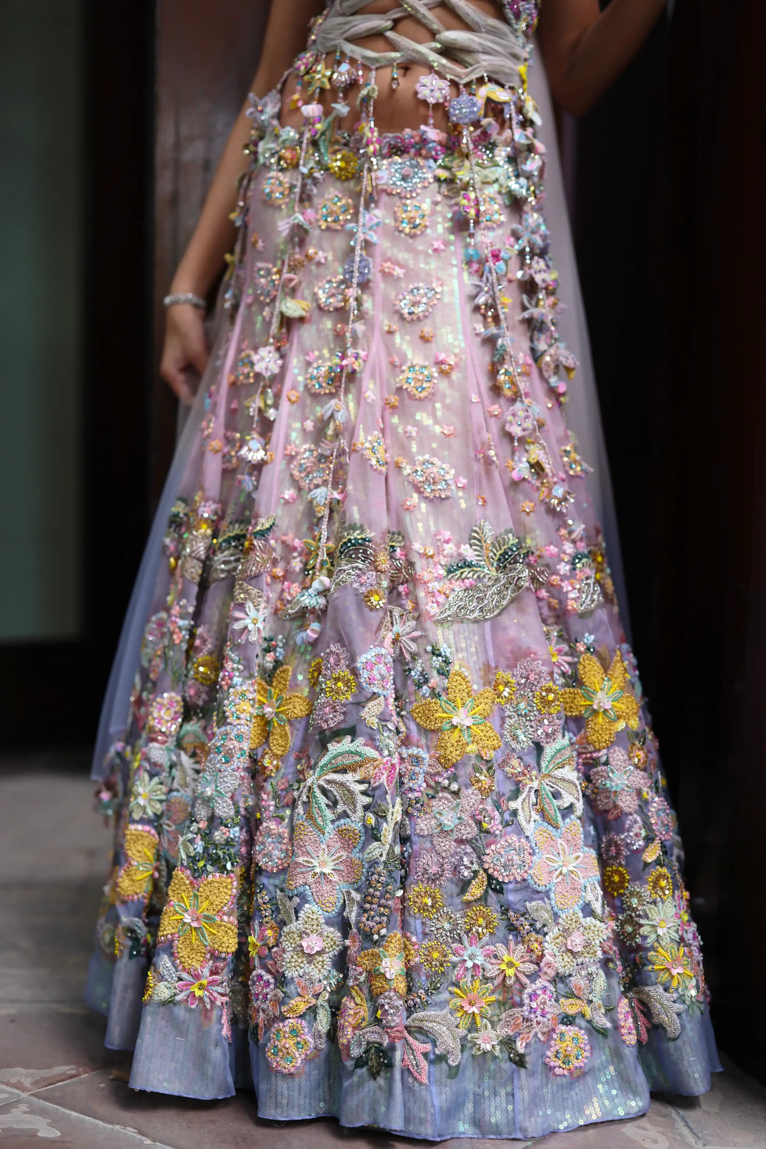 Sora wedding lehenga online