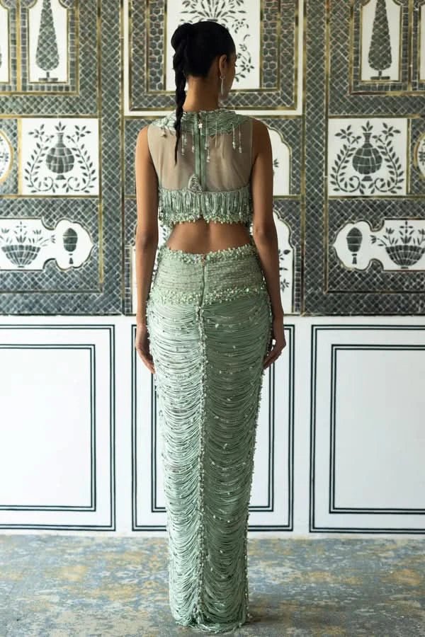 Issa pre-draped Gown stylish dress collection