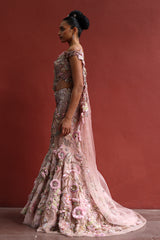 Lila Lehenga