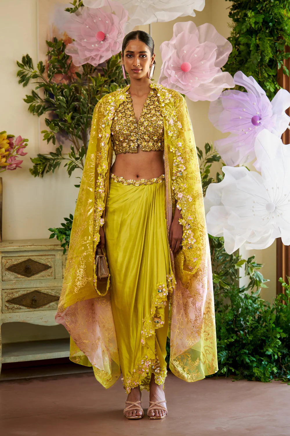 Embroidery co-ord set for women