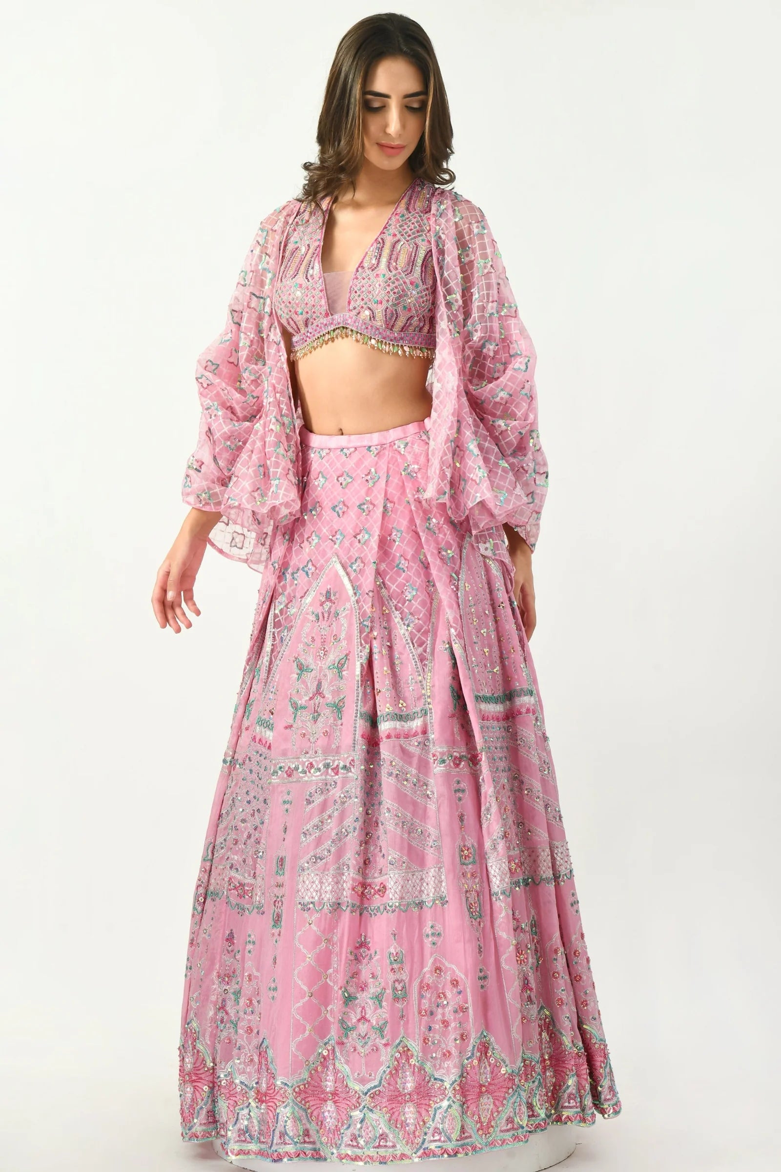 Miya lehenga blouse design