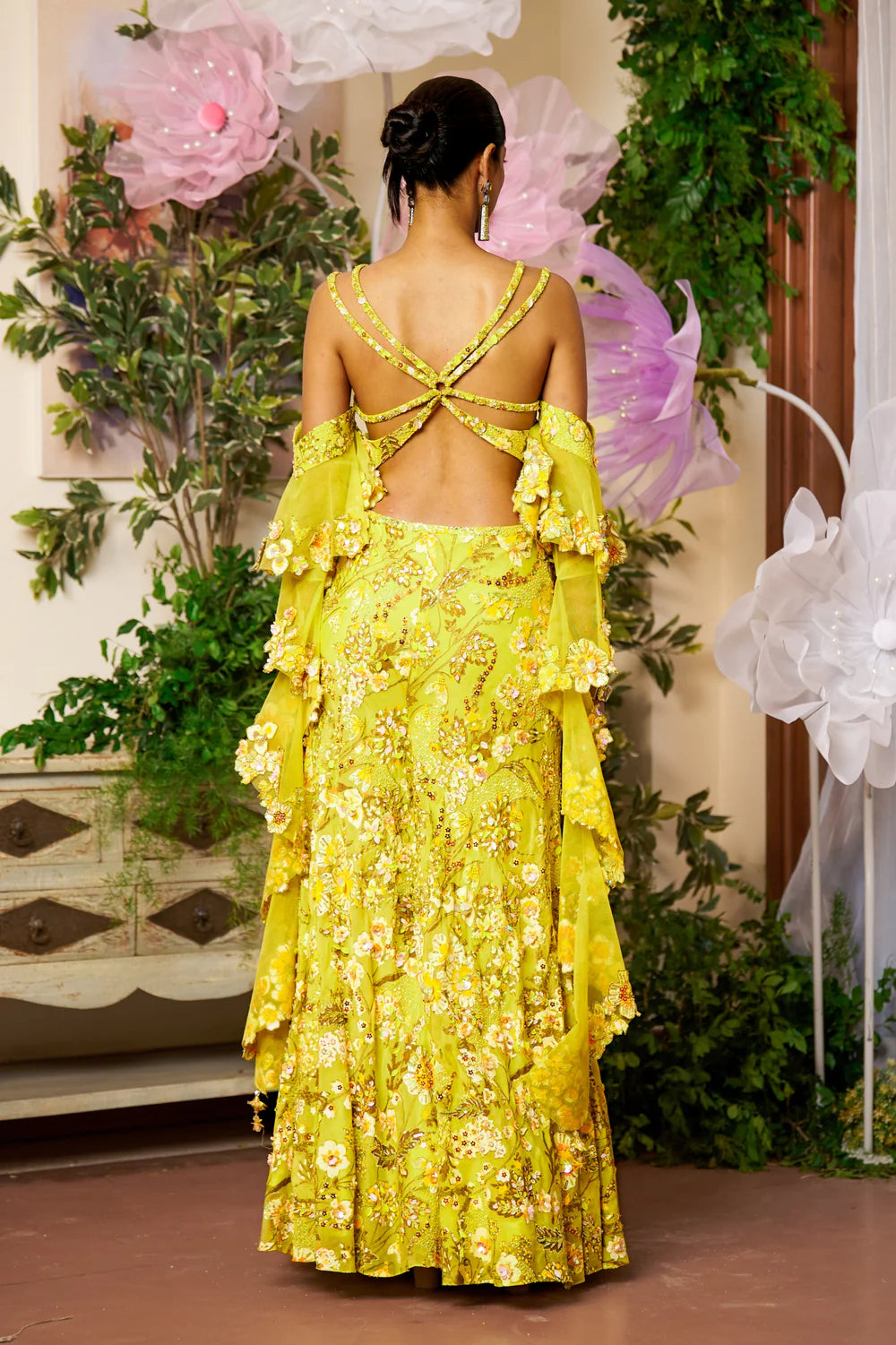 Neon Yellow co-ord set design