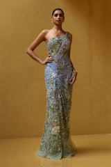 Mirae Draped Dress