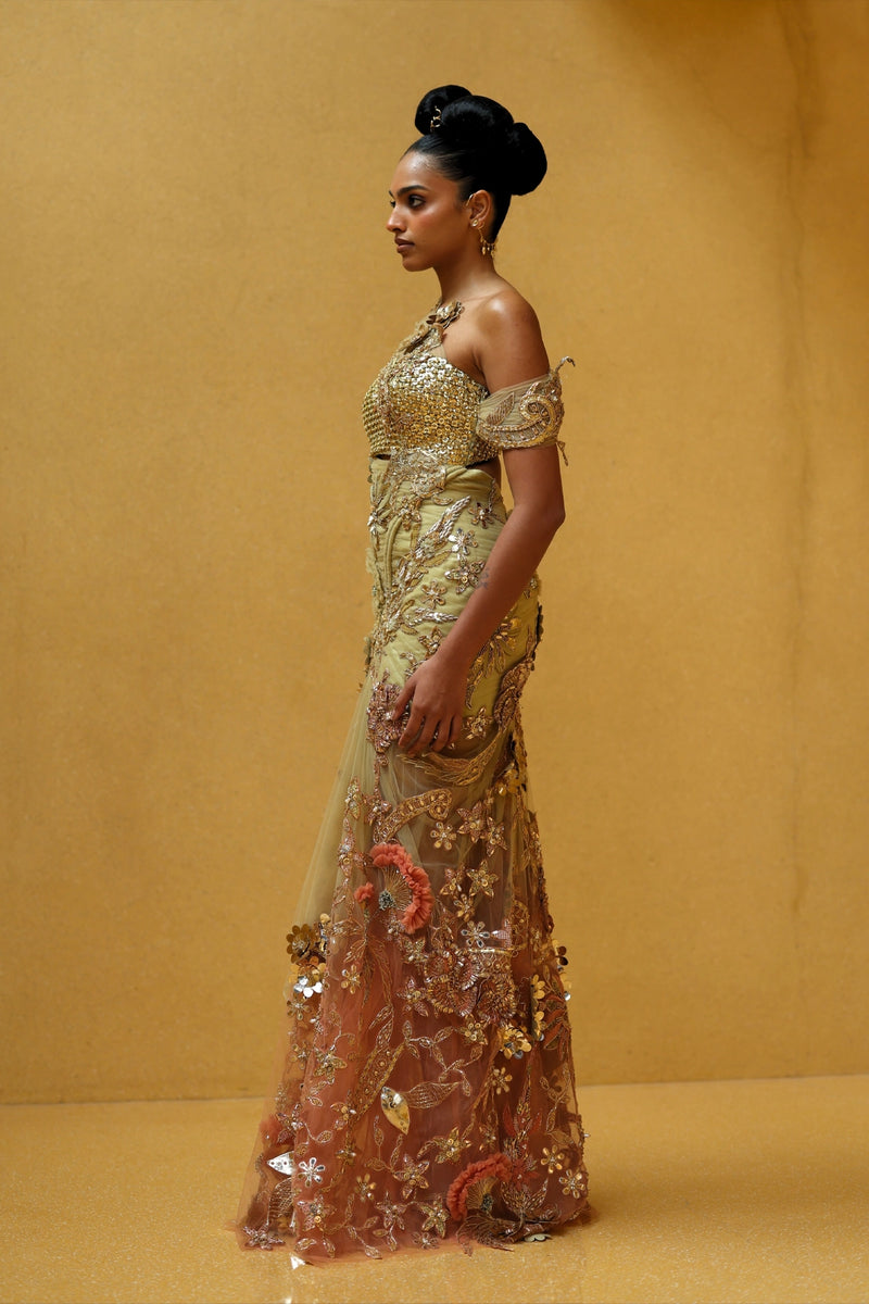 Oraya Draped Dress