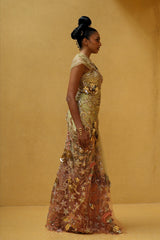 Oraya Draped Dress