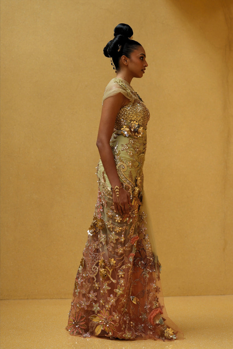 Oraya Draped Dress