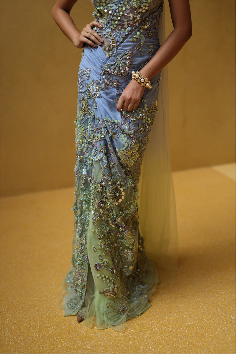 Mirae Draped Dress