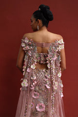 Lila Lehenga