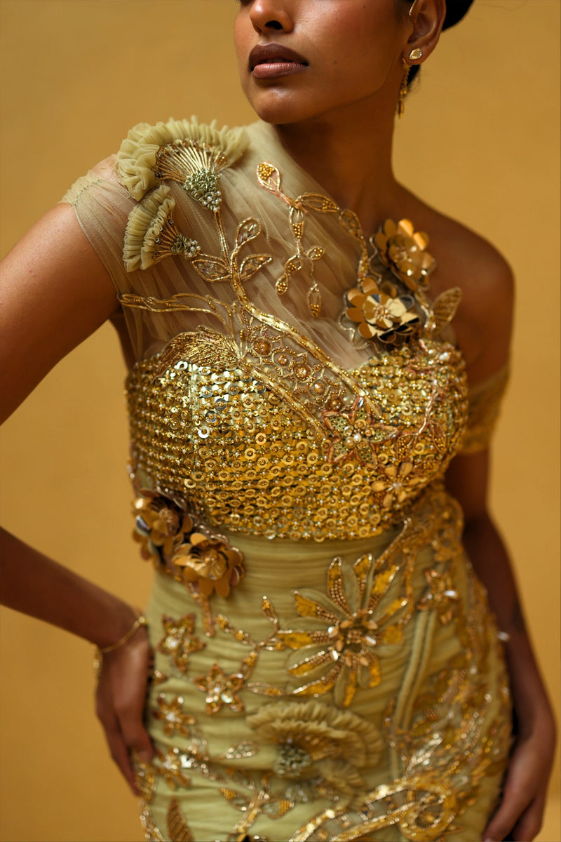 Oraya Draped Dress