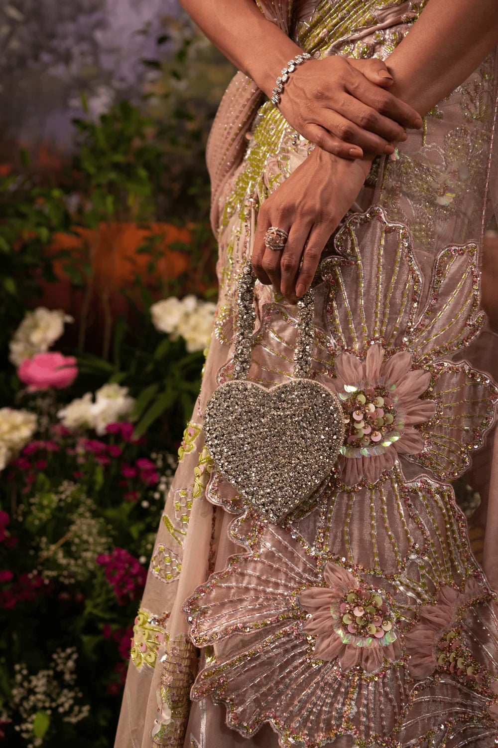 Anya Designer drape saree for women