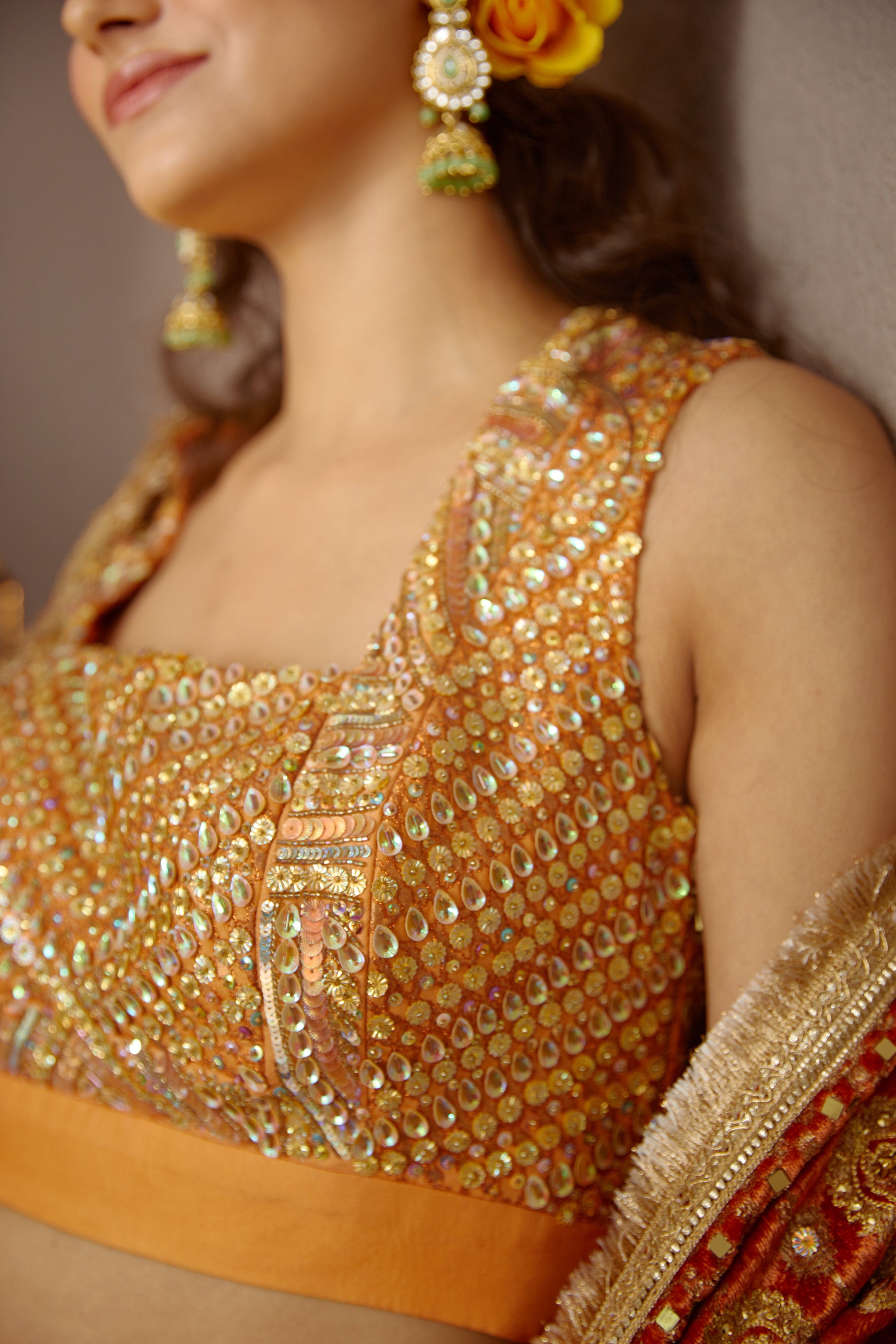 arshi lehenga blouse designs