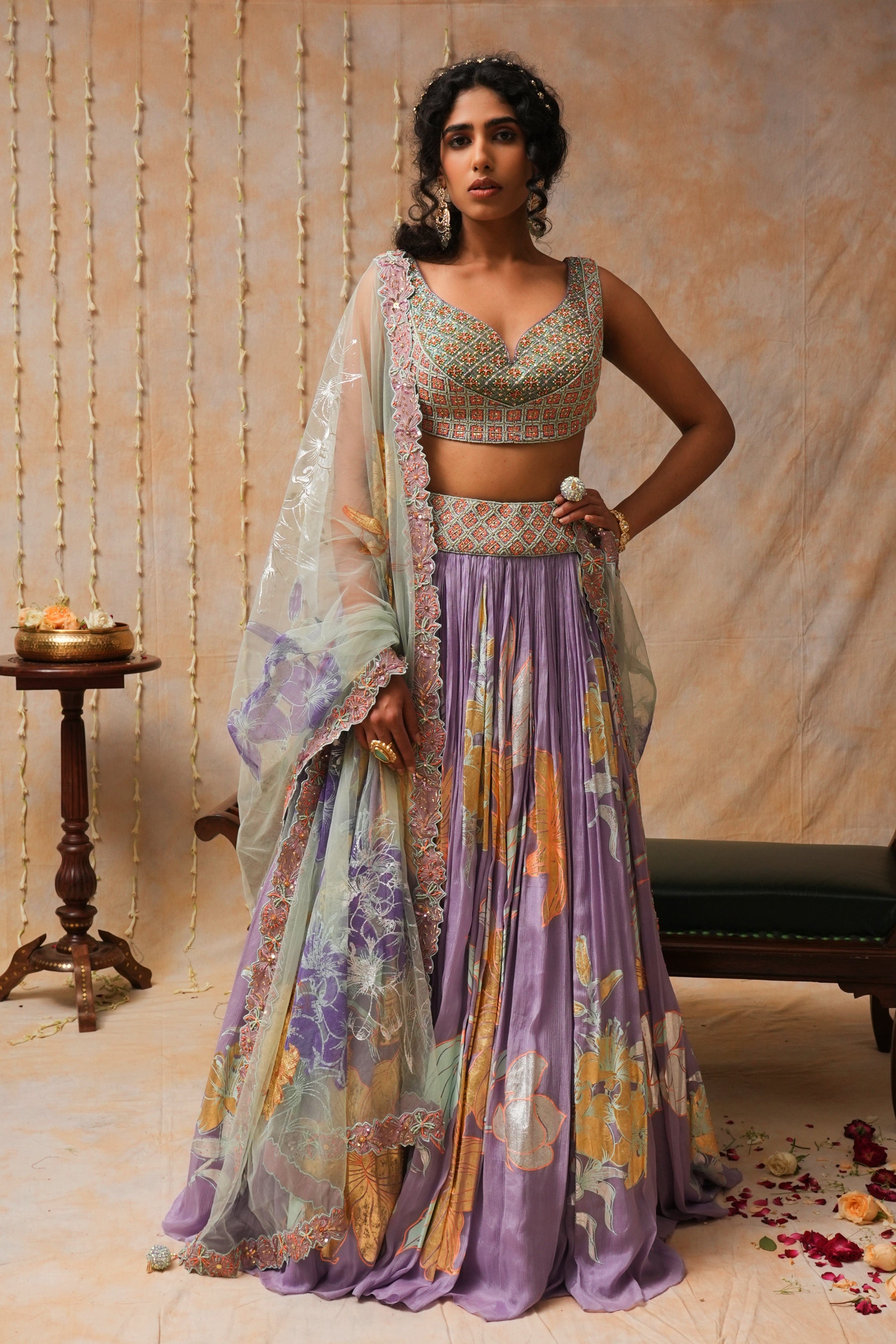 Miraki Lehenga Set