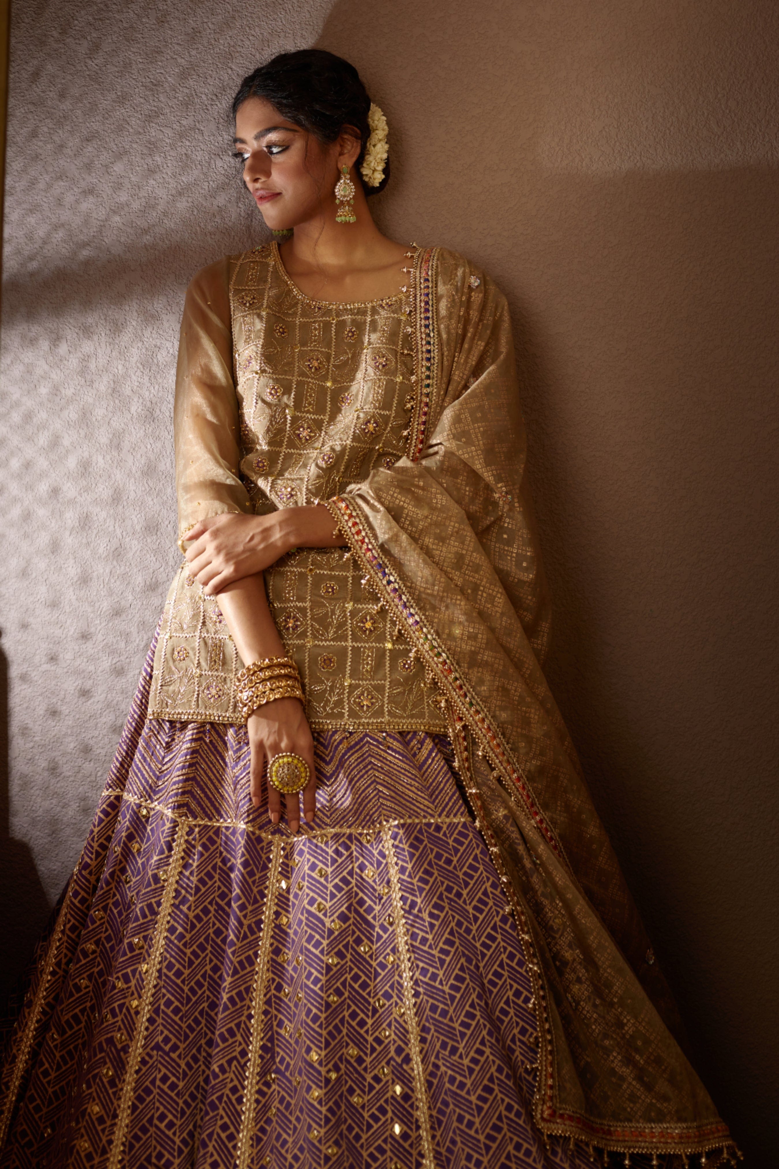 Sumeira Organza Lehenga Designs