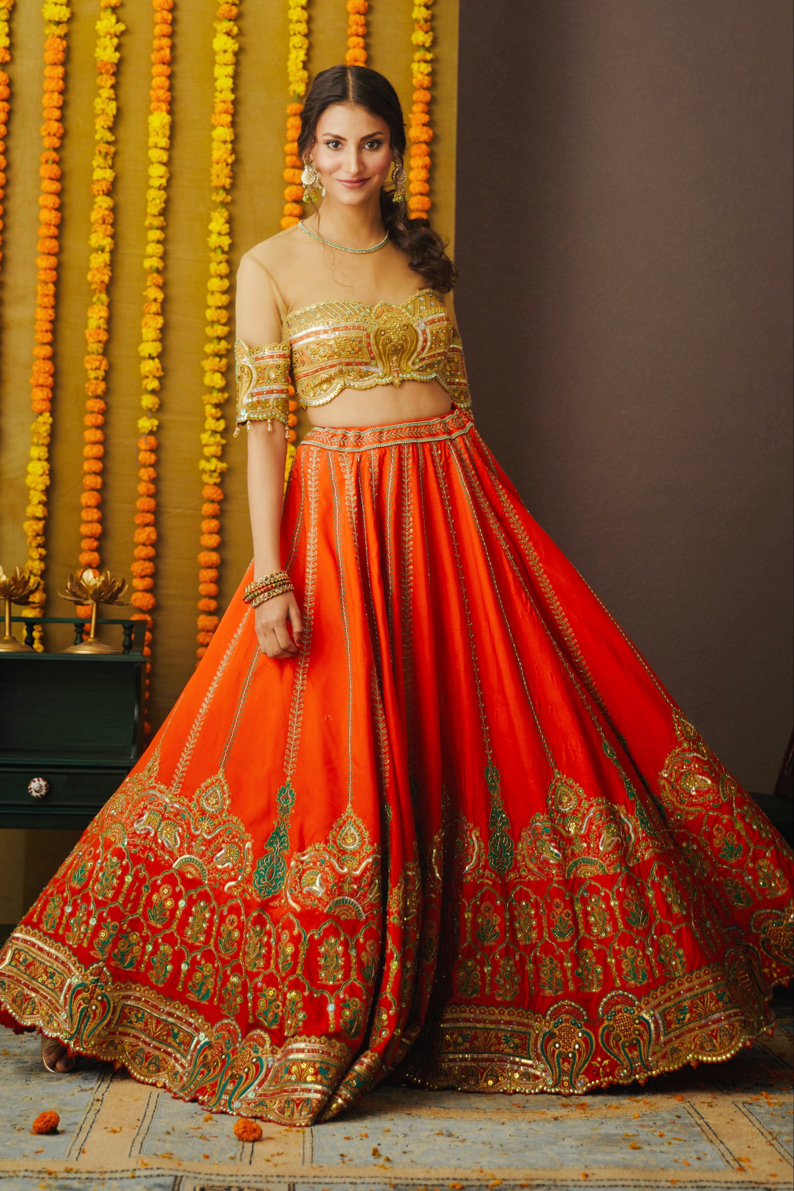 Yara Designer Lehenga Choli Set